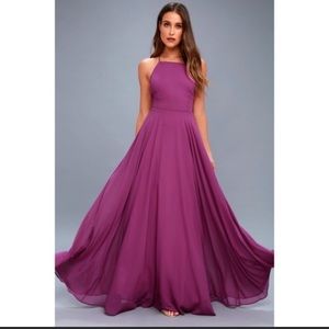 Lulus Purple Maxi Dress
